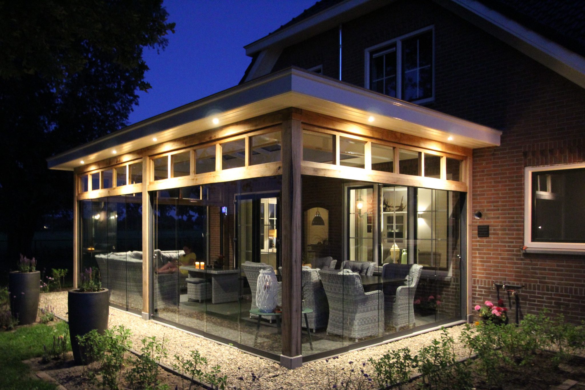 Zijkant Veranda Dichtmaken PZF96 - AGBC