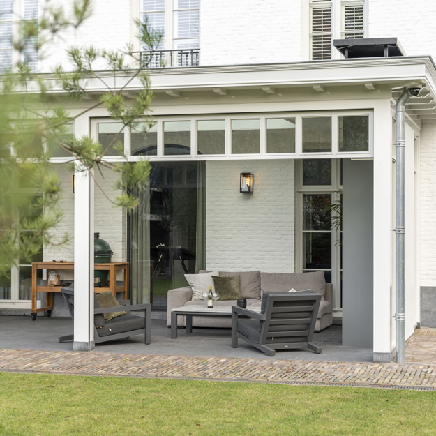 Witte veranda laten bouwen