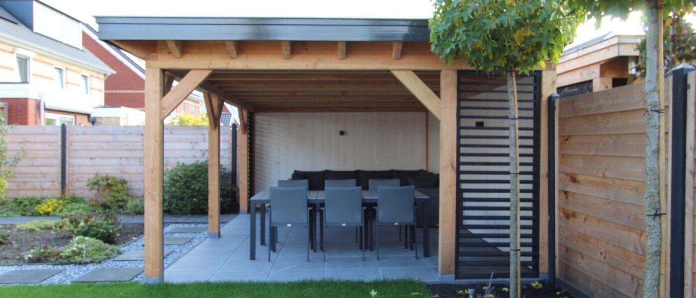 Luxe terrasoverkapping Veenendaal