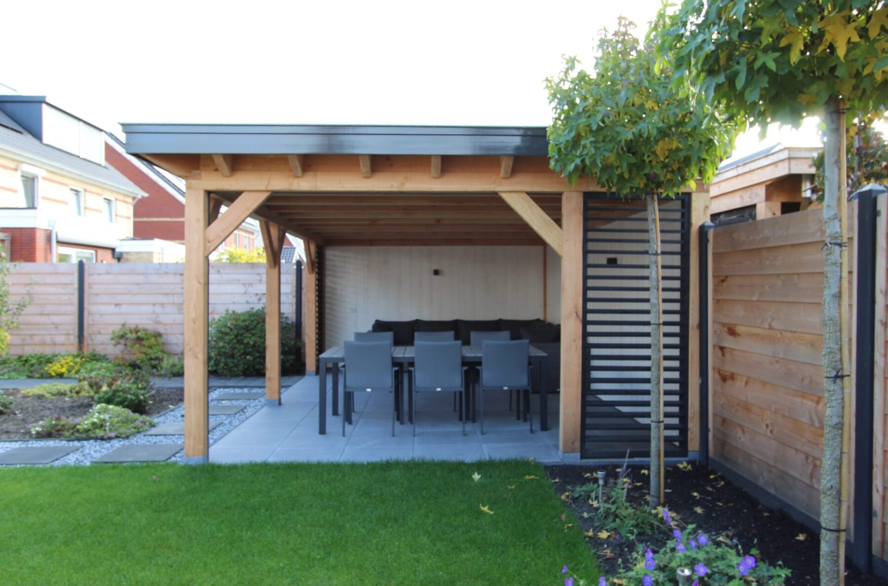 Luxe terrasoverkapping Veenendaal