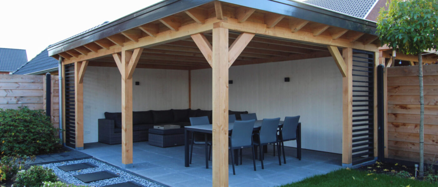 Luxe terrasoverkapping Veenendaal