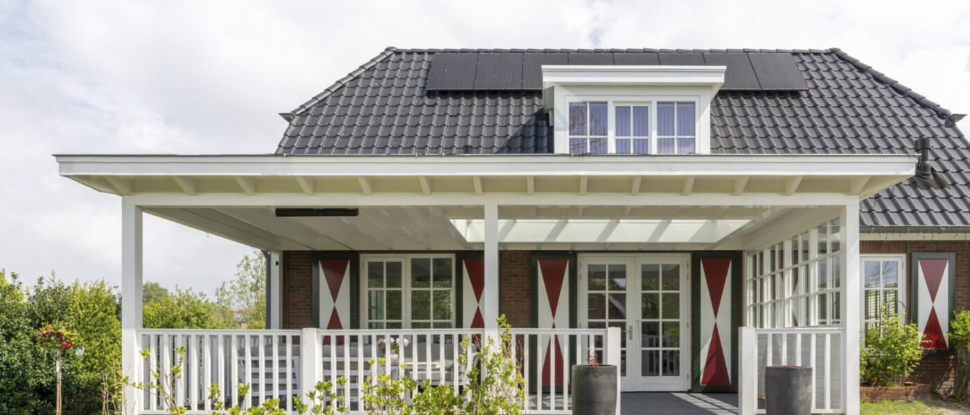 Landelijke veranda in Rotterdam