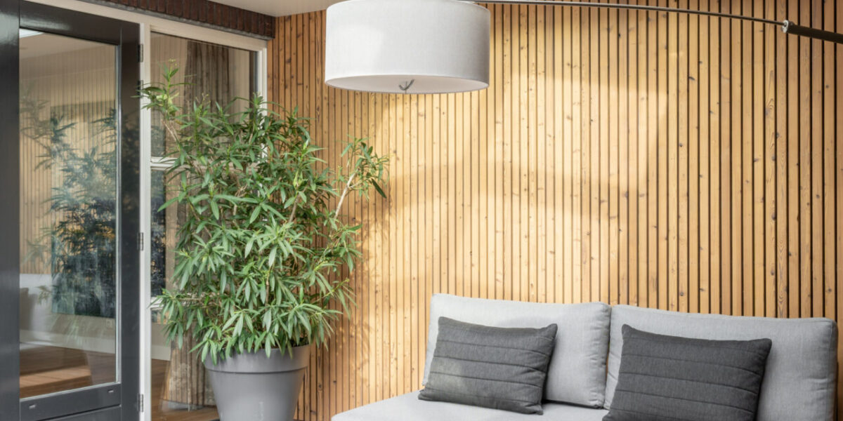 gevelbekleding hout tuinkamer