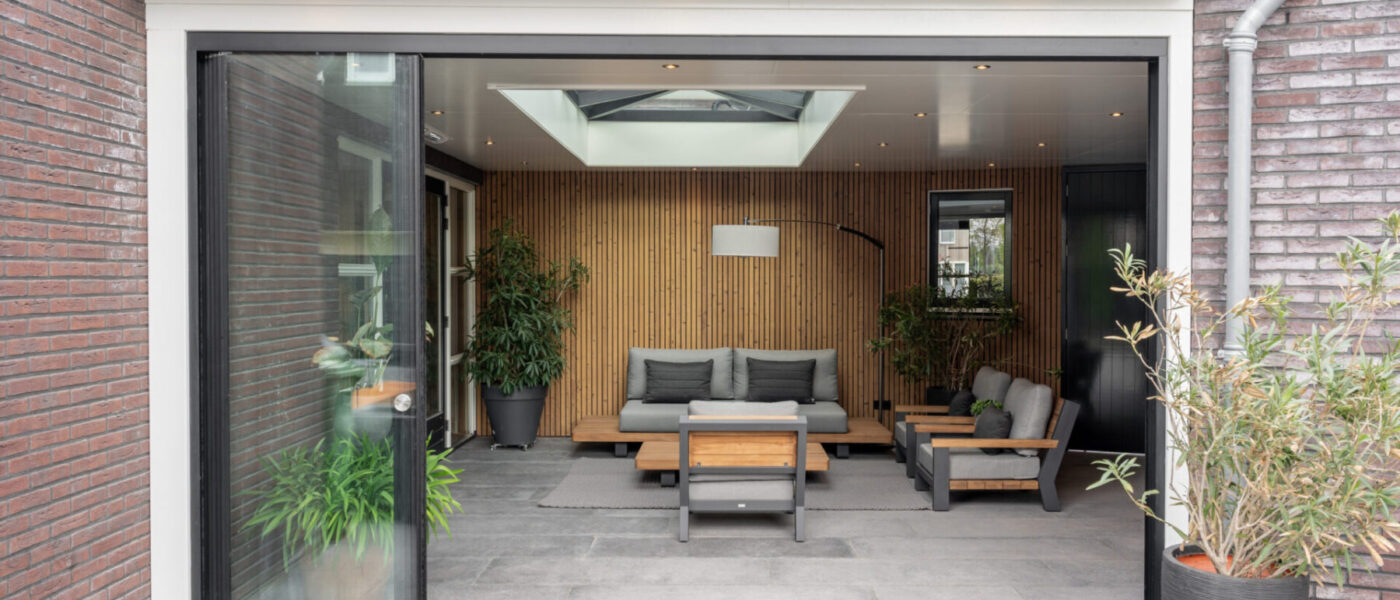 Moderne tuinkamer in Zwolle