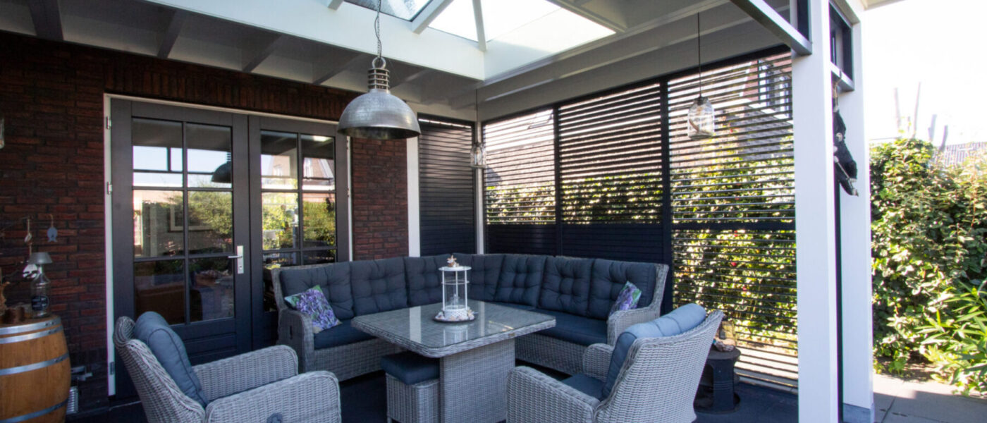 Veranda in moderne stijl