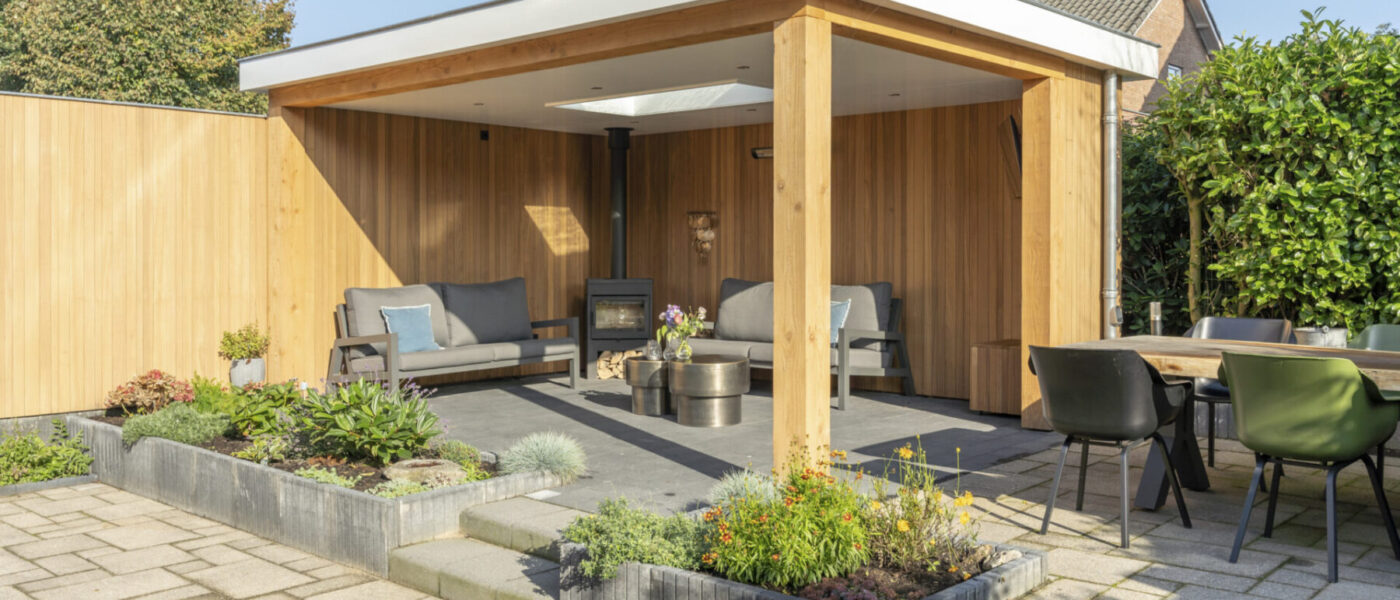 Luxe terrasoverkapping in Amerongen