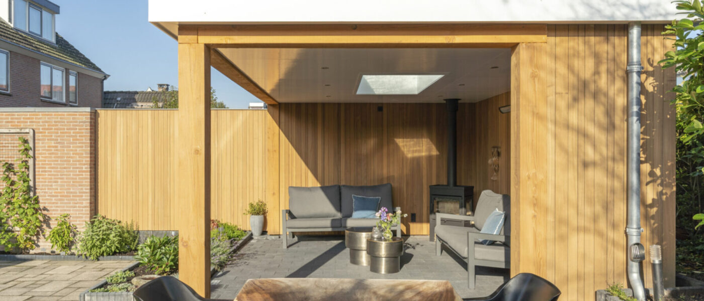 Luxe terrasoverkapping in Amerongen